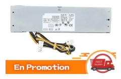 HURRISE Strömförsörjning för Dell Optiplex 3020 7020 9020SFF - 255W, Silent Fan, 8pin och 4pin Interface