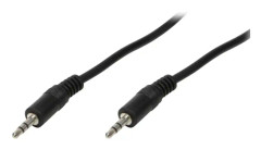 Audiokabel 3,5mm-hane - 3,5mm-hane Stereo