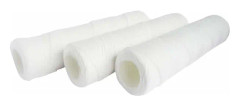 3-pack spiralfilterpatroner för vattenfilter - Sedimentfiltrering ner till 25 mikron - Universellt standardformat
