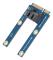 mSATA till SATA adapterkort Mini SATA till 7pin SATA MPCIe Expansion SATA horisontell