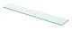 vidaXL Hyllplan 2 st glas genomskinlig 70x12 cm
