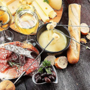 Fonduegafflar i rostfritt stål