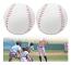 2-pack handsydda basebollar, professionella PU-basebollar, basebollar för vuxna och tonåringar, professionella basebollspel