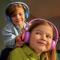 Philips Kids TAK4206PK - Hörlurar - på örat - Bluetooth - trådlös, kabelansluten - 3,5 mm kontakt - rosa