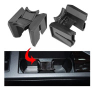 Bil Center Console Kopphållare Insatsavdelare för Lexus RX350 RX450H 2010-2015 Enkel installation Hållbar ersättning(Black)