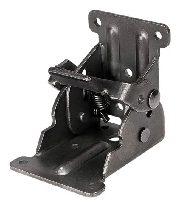 2pcs Self-Locking Hinges Foldable for Folding Workbench