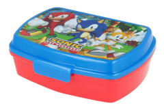 Sonic the Hedgehog lunchlåda med slitstarkt plastmaterial och rymlig kapacitet