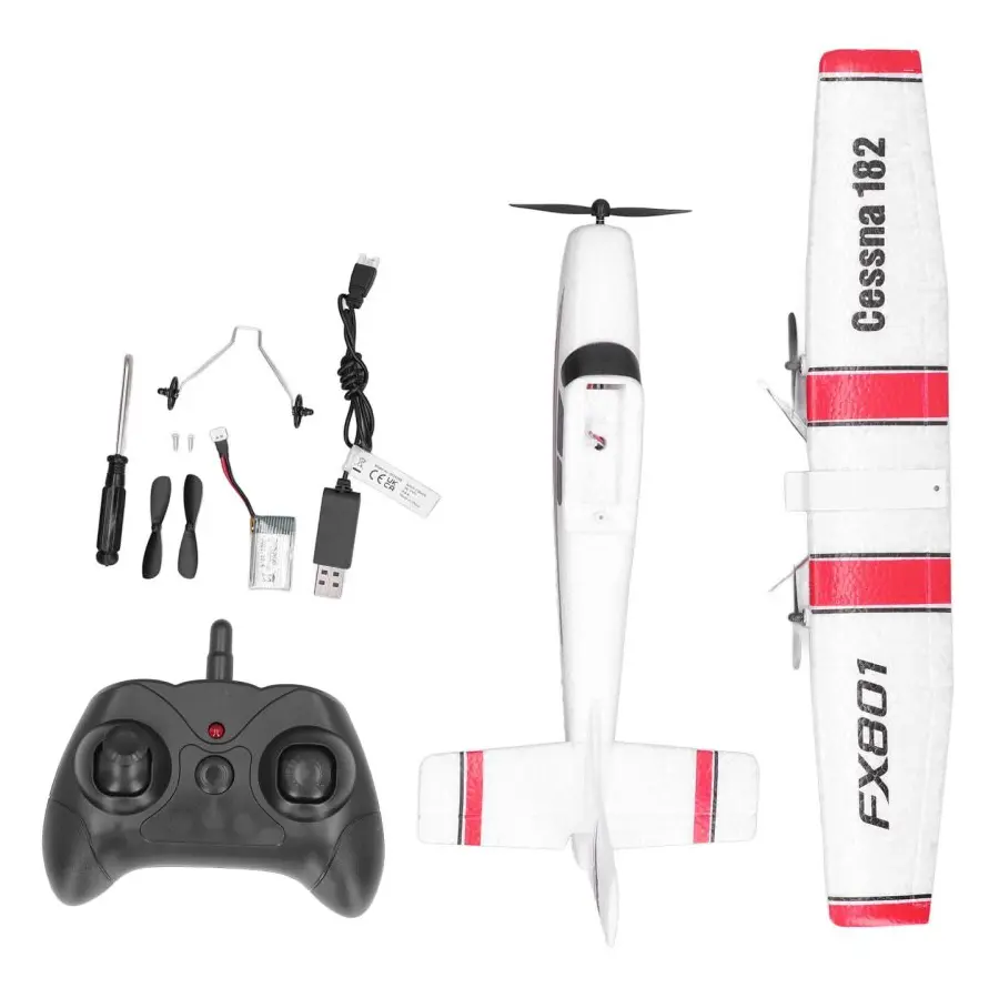 Fjärrkontroll Flygplan EPP Foam RC Plane Glider DIY RC Foam Flygplansleksaker för pojkar Flickor Barn