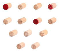 Tr? Mooncake St?mplar Hand Pressure Cake Maker Form Traditionell kinesisk Moon Cake St?mplar Manual Ro