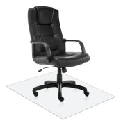 Genomskinlig PVC-golvskydd halkfri matta 1,5 mm tjock Lätt att rengöra för hårda golv och mattskydd(40x60)