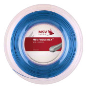 Msv Tennis Focus Hex 12 M Enkel Tennissträng Durchsichtig 1.27 mm
