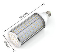 LED-lampor 60W E27 6000K 5850LM Majsljus 360 graders översvämningsljus för utomhusbruk
