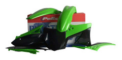 Polisport Off Road Mx Kit Kawasaki Kx250f 09-12 Oem 09 Grönt