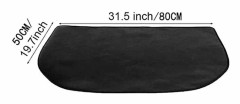 Brandsäker eldstadsmatta 80 x 50cm, brandsäker matta, tålig brandskyddsmatta, flerlagers brandsäker matta, brandsäker matta framför eldstaden