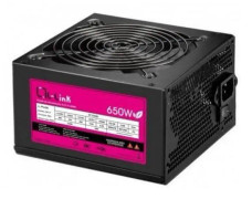 L-Link LL-PS-650, 650 W, 200 - 240 V, 50 - 60 hz, 3.5 - 5 A, 24-pin ATX, PC