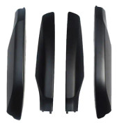 Takräcke Rail Slutkåpa, 4 st Takräcke Kåpa Skal Ersättning för Land Cruiser Prado Fj120 2003 - 2007 2008 2009 Biltillbehör Svart