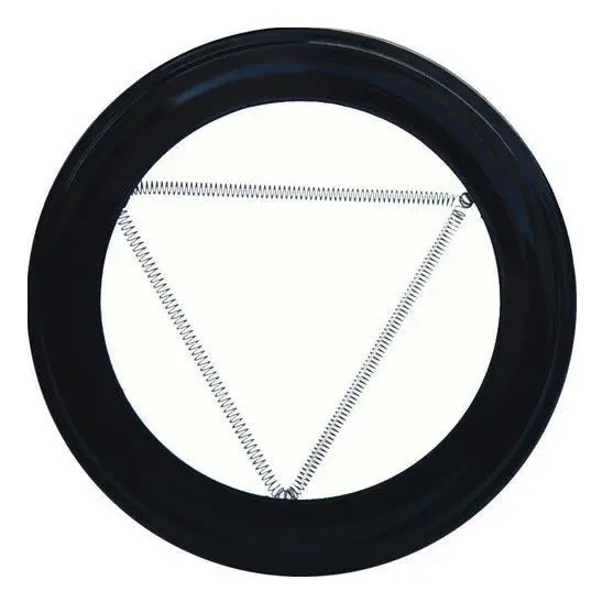 Dekorationsplatta - WOLFPACK - 22010915 - Svart - Diameter 150 mm