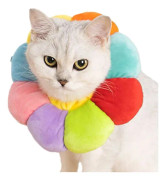 Justerbart Katt Halsband Återhämtningshalsband Mjuk Kattkon Krage Anti-slick Halsband Husdjur