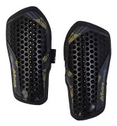 Mitre Mens Pro 2024 Aircell Technology Shin Guards Set S Svart/ Black/Gold S