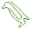 Green Penguin Clip Bokmärken - Set med 20 - Skolmaterial