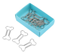 Creative Bone Shape Gem - Set med 12: Roliga och funktionella dokumentorganisatörer