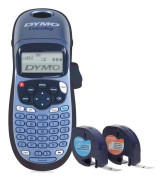 DYMO LetraTag LT-100H Plus, ABC-tangentbordsetikettmaskin, widescreen, 2 bandkassetter, 1 väggfäste