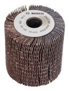 Böjd ytlamellvals Korn 80 - BOSCH - PRR / TEXORO - Slipning - Trä. Metall och syntetiskt material