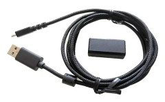 för Logitech G502 Mus Laddningskabel USB till Micro Adapter Nylonflätad Mjuk