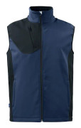Projob Herr Softshell Kroppsvärmare XS Marinblå