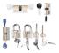 Akryl Multi Type Lock Training Set - 7st
