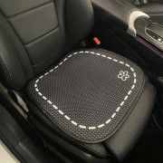 Bil Kudde Ice Silk Andningsbart Nätt Bekvämt Camellia Five-Seater Bil Sittdyna Fyra Årstider Allmänna Modeller Smörja Front Seat Cushion Four Seaso...