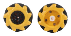 OmniDirectional Mecanum Wheel Smart Robot Bildelar - 48 mm (1 par)