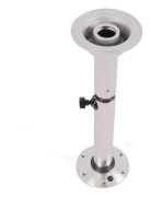 Justerbart Bordsstativ, Aluminium, Höjd 22"-28",Silver
