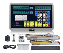 2/3 Axlar DRO-set för Fräsning, Hög Precision 0,005mm Linjär Skala, Anpassningsbar Längd 50-1000mm,GCS900-3D DRO SET