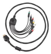 Komponentkabel för PS2 PS3 högupplöst 1,8 m speltillbehör