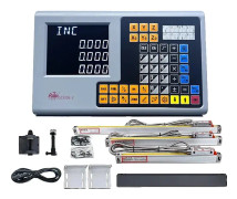 Digitalt avläsningssystem, högprecisionmätning, anpassningsbara skala längder,GCS906-3 LCD DRO SET