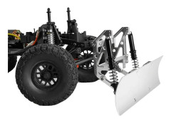 Snöplog, Metallblad, För 1/10 RC Crawler, silver