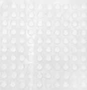 100 st Bump Dots för synskadade, genomskinliga självhäftande stötdämpare, självhäftande stötfångare partiklar