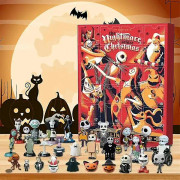 The Nightmare Before Christmas Adventskalender Halloween Nedräkningskalender Med 24 Figurer Dockor Barnpresenter