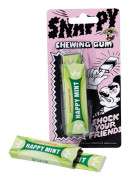 Bristol Novelty Snappy Joke Chewing Gum (12 förpackningar) En storlek Grön
