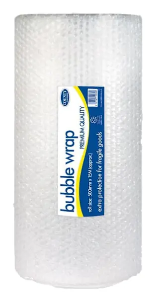 County Stationery Bubbelplast 3m x 30cm Transparent