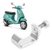Motorcykel Bakre Ställ Bagagehållare Hängare Passar för Vespa GTS 250 300 Silver