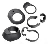 Integrerade styrstångstvättdelare Split Kits 28,6 mm gaffelheadset plastbricka cykeldelar-C10