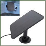 HURRISE Solpanel 5W Solar Laddare Kamera IP65 Vattentät för Ring
