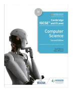Cambridge IGCSE and O Level Computer Science Second Edition