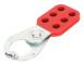 Låsning Hasp 6 Hål Isolerad Säkerhet Lockout Tagout Hasp för Industriell Låsning Underhåll