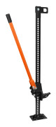 Högliftande gårdsjack, 48" nyttjande jack, 7000 lbs kapacitet, robust gårdsjack för traktor, lastbil, SUV, orange.