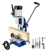 Träbearbetningsmaskin 1/2 HP 1400 RPM Powermatic Mortiser, med rörlig bänk för att skapa runda och fyrkantiga hål i trä.