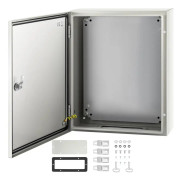 NEMA stålkapsling 20 x 16 x 6'' NEMA 4X IP66 vattentät, dammtät elektrisk kopplingsdosa för utomhus/inomhus.