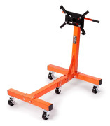 Motorstativ 1500LBS Fällbart Motorlyft Dolly med justerbart monteringshuvud